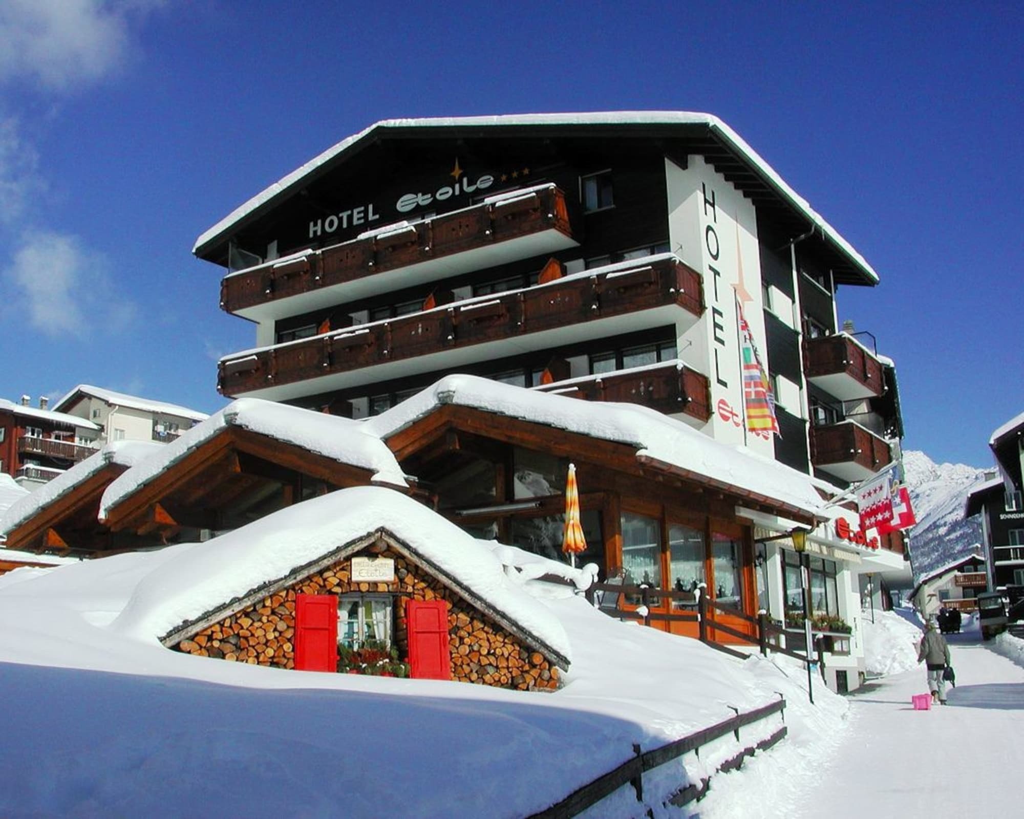 Hotel Etoile & Alpenperle Residences Saas-Fee Exterior photo